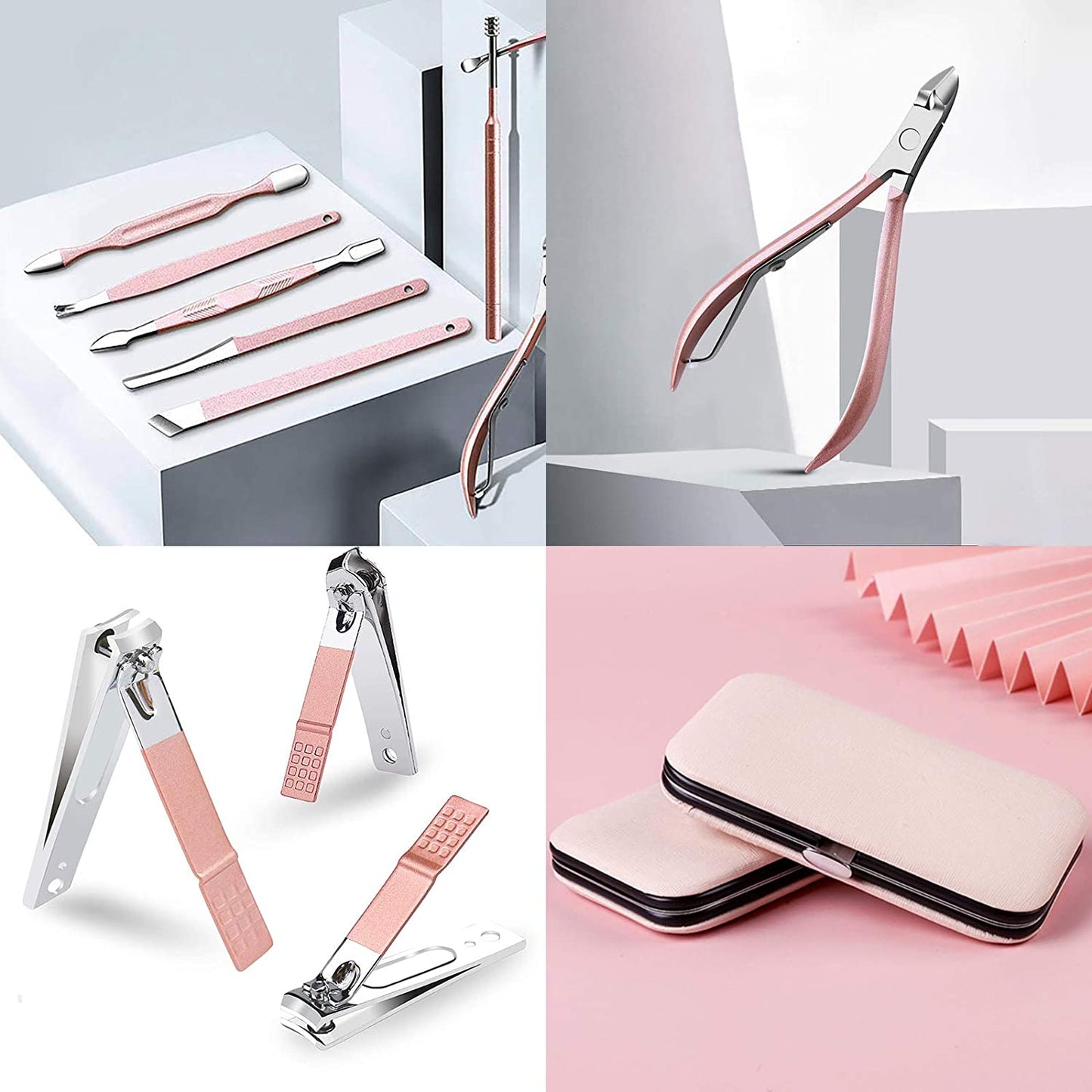 Kit Manucure Pédicure (18 Pièces)